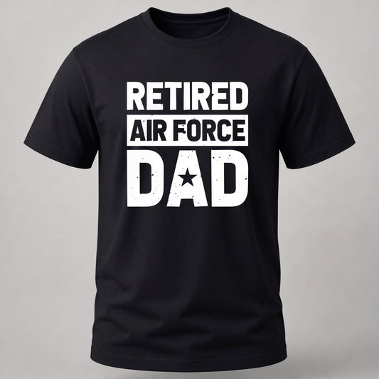 Retired Air Force Dad Black