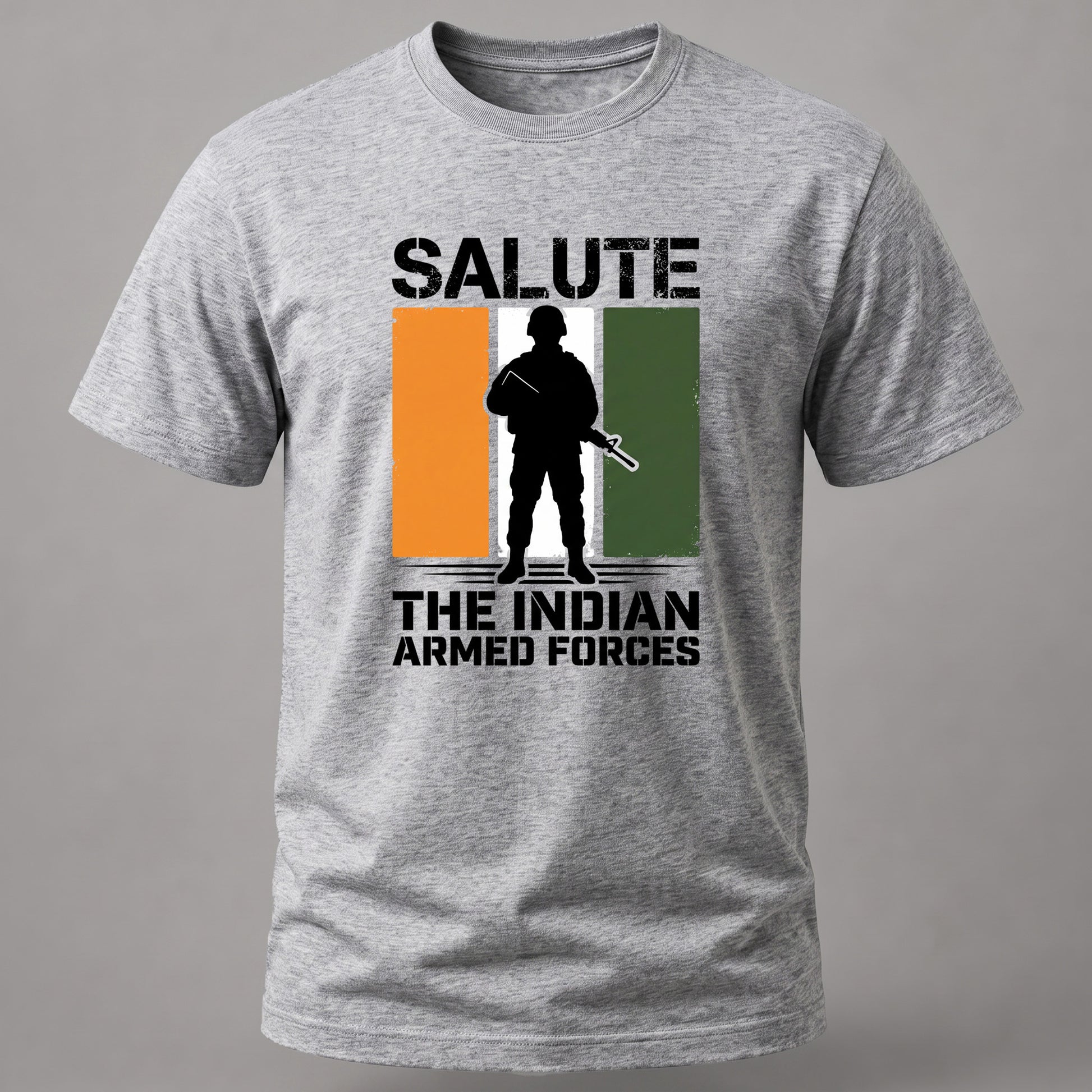 Salute Armed Forces Grey Melange