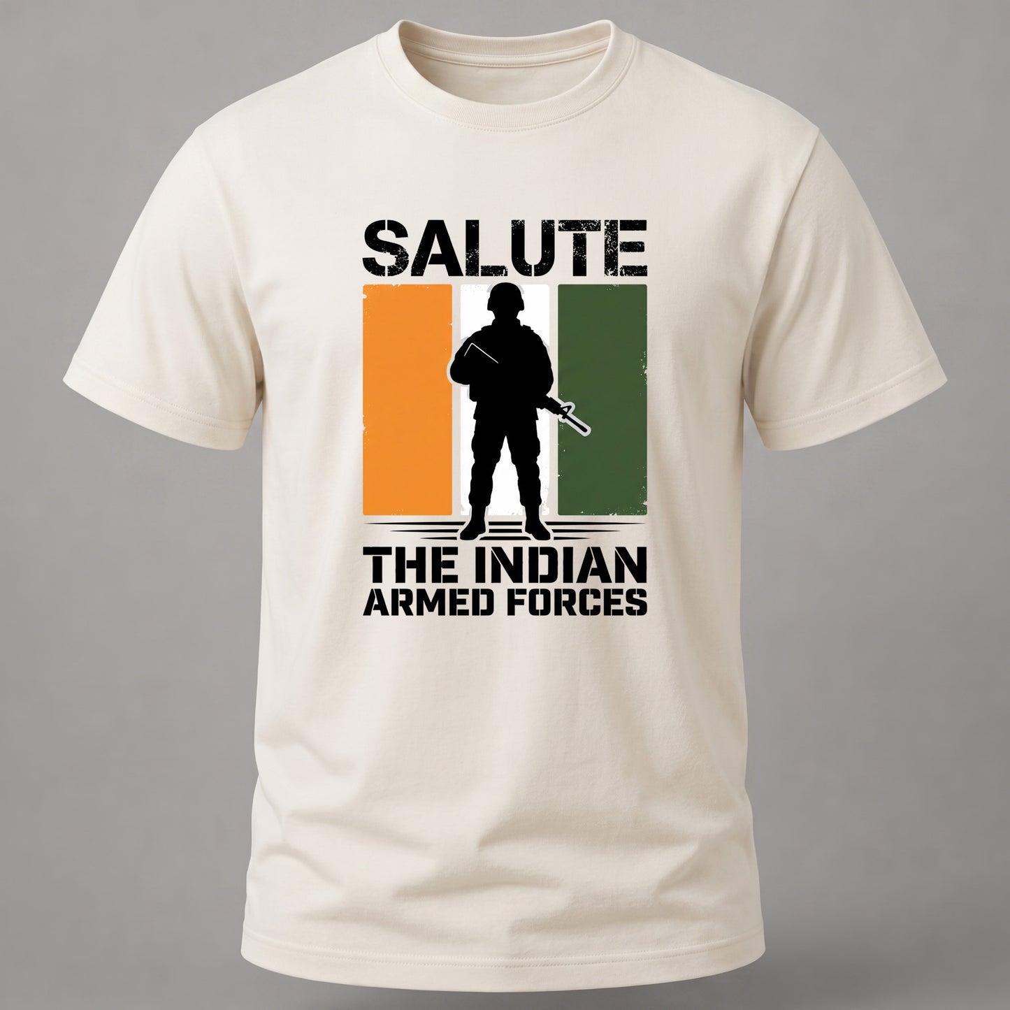 Salute Armed Forces Off White