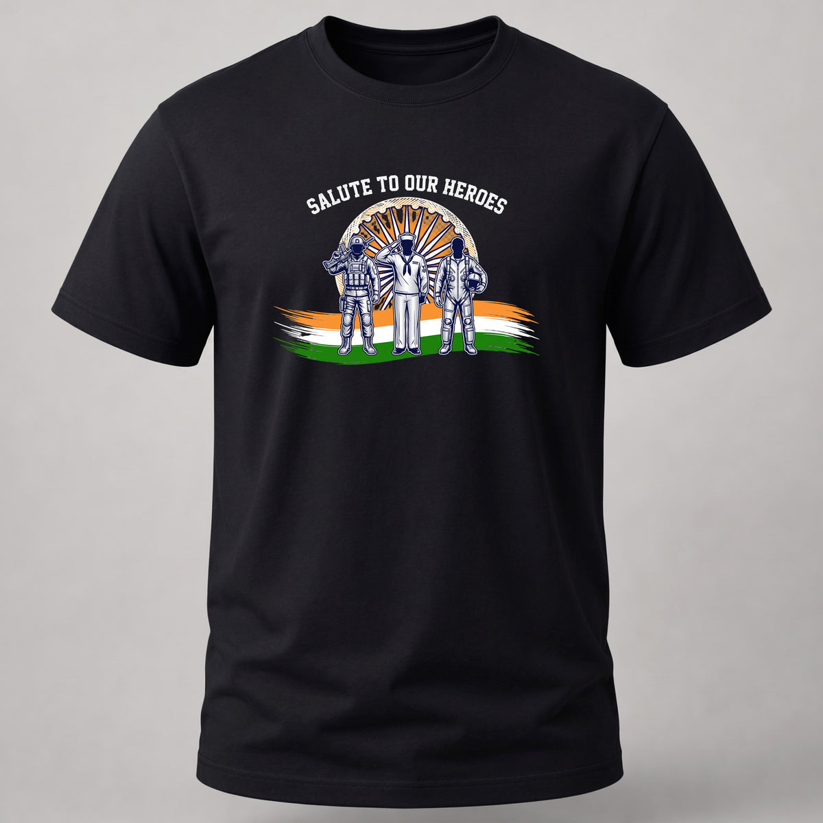 Saluting Our Heroes Black