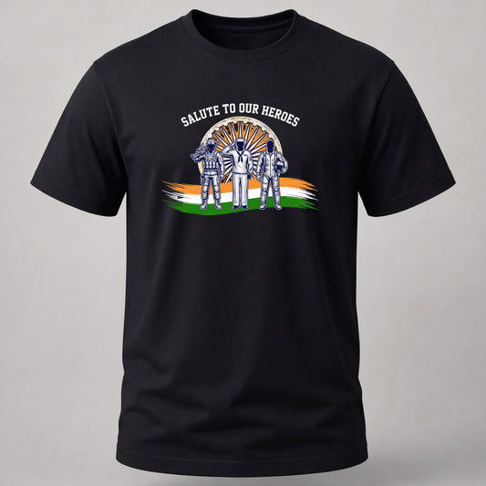 Saluting Our Heroes Black