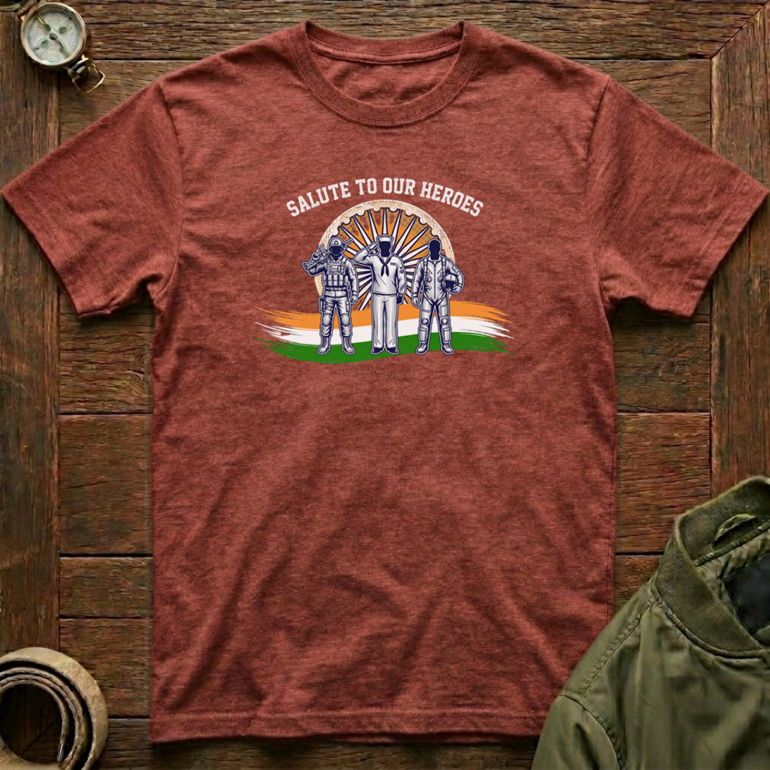Saluting Our Heroes br