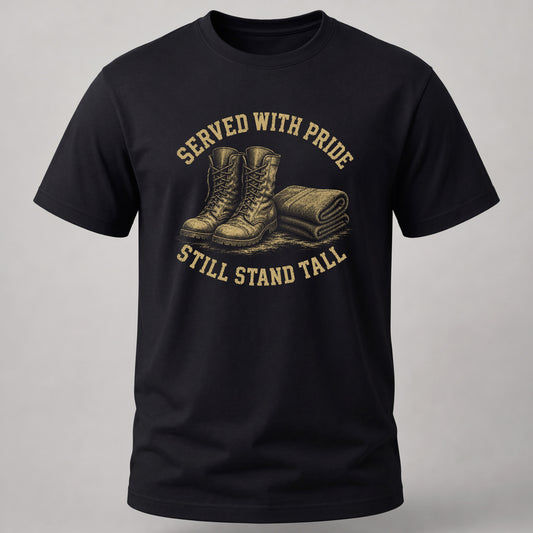Served with Pride Black