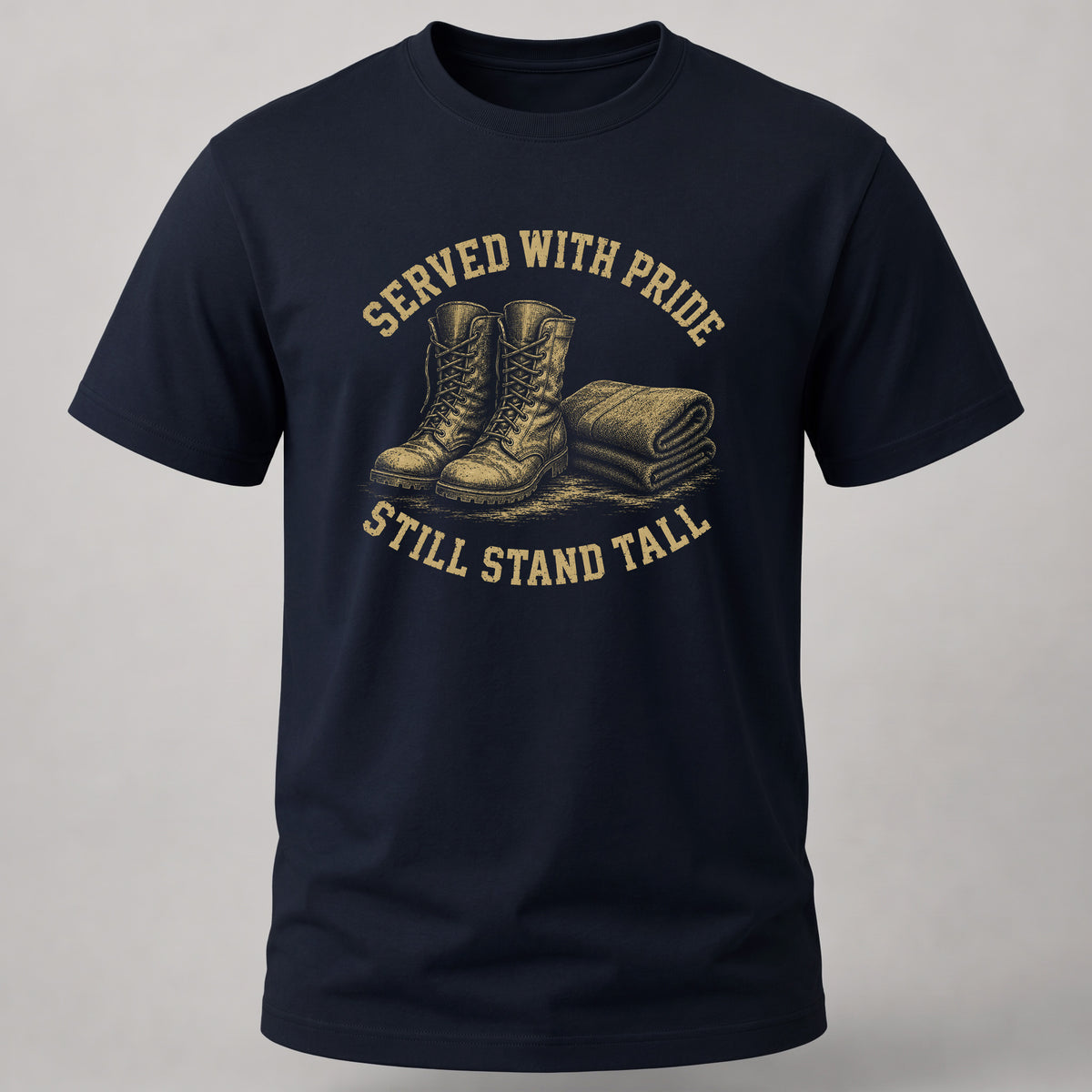 Served with Pride Navy Blue