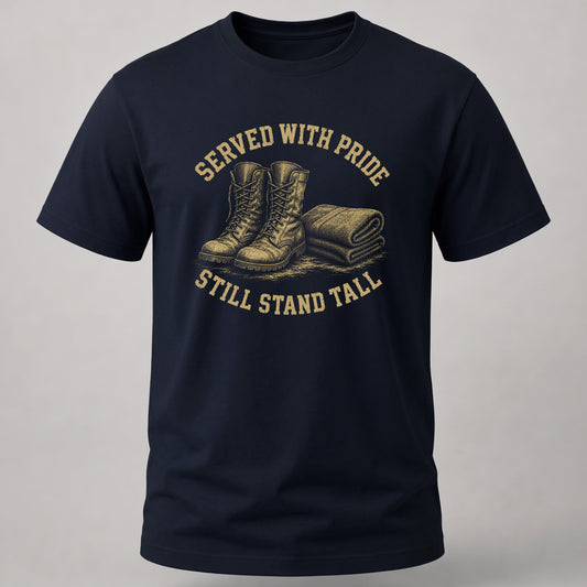 Served with Pride Navy Blue