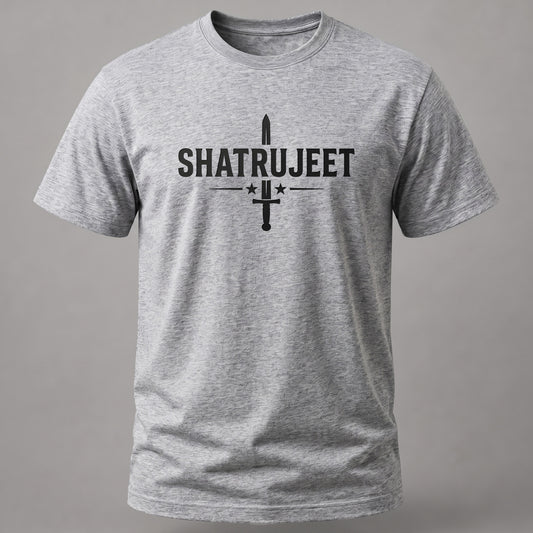 Shatrujeet T-shirt Grey Melange
