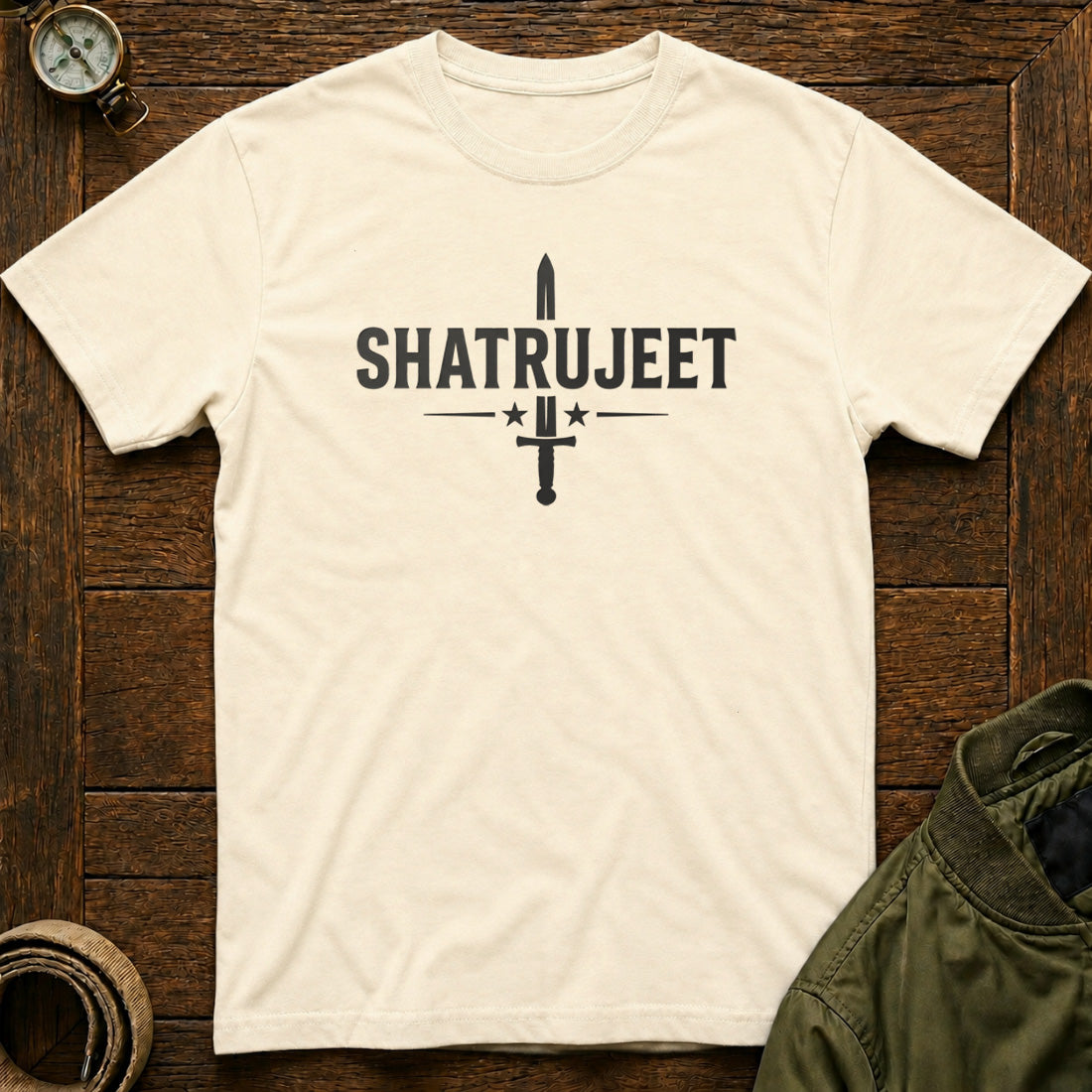 Shatrujeet Tee Off White