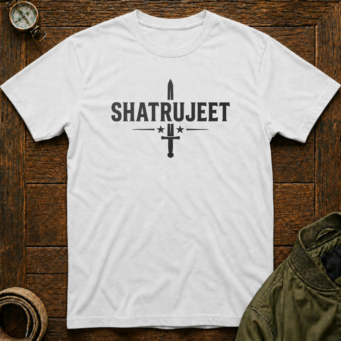 Shatrujeet Tee White
