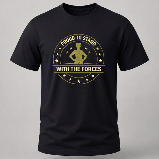 Stand With Forces Black