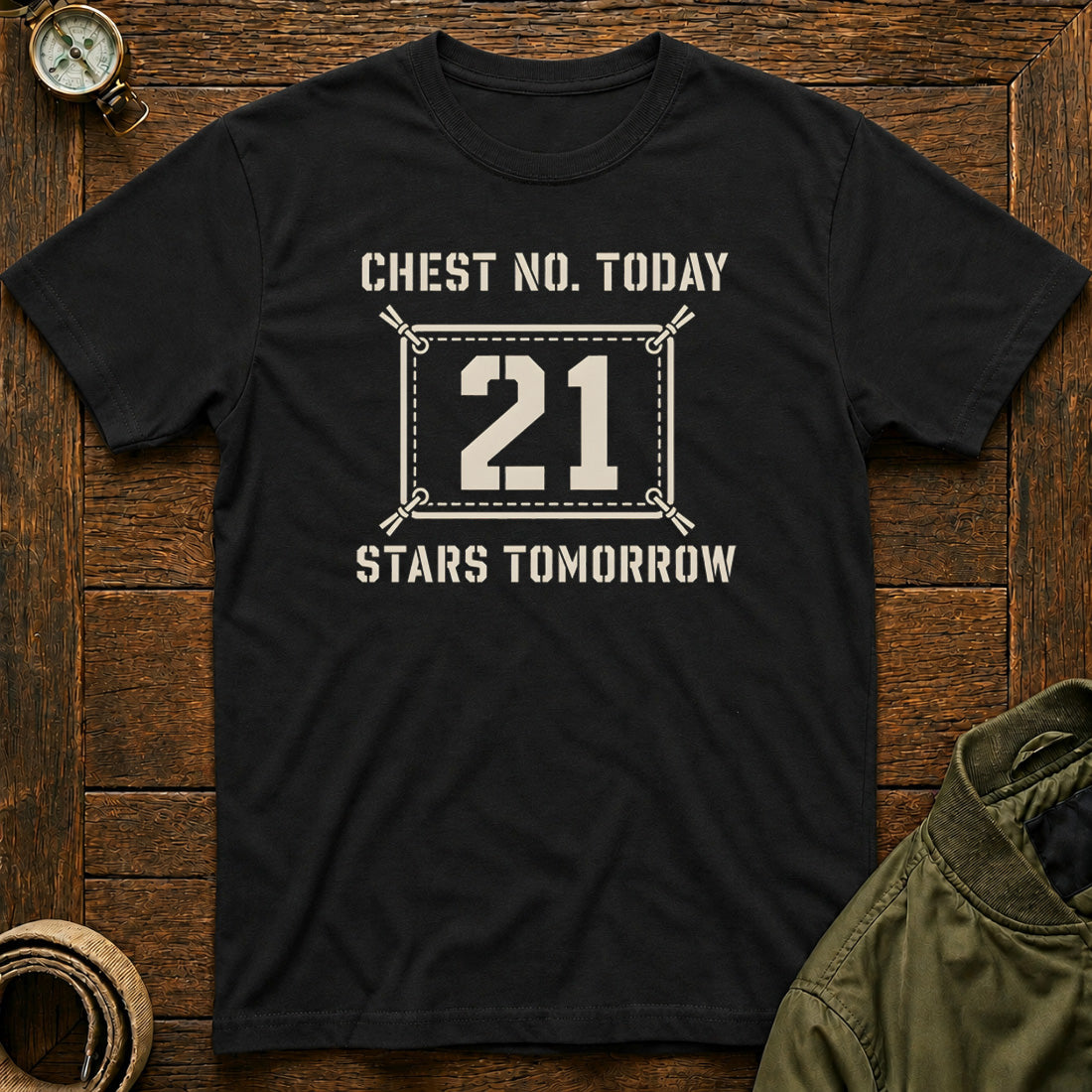 Stars Tomorrow Tee Black