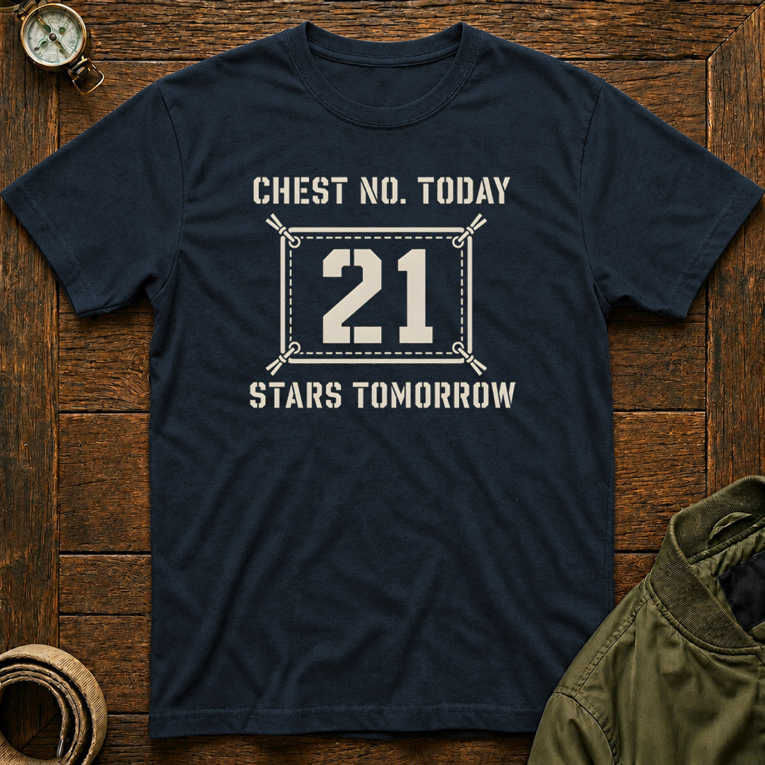 Stars Tomorrow Tee Navy Blue