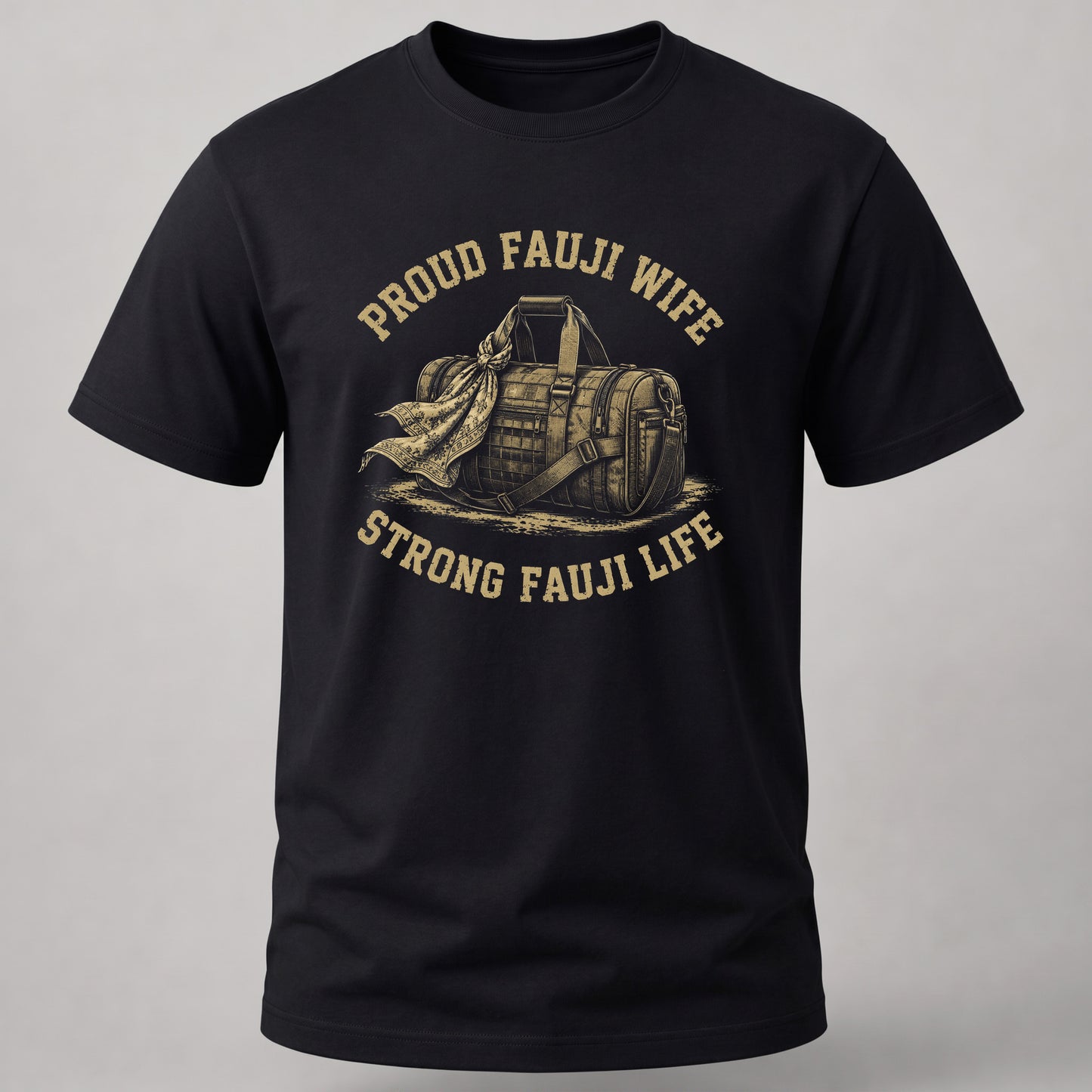 Strong Fauji Wife Black