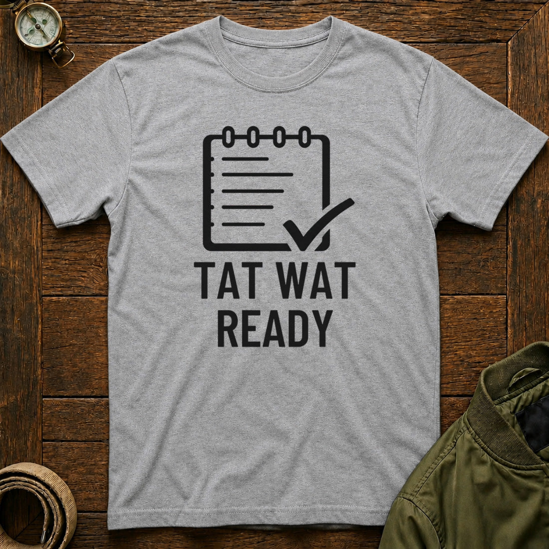 TAT WAT Ready Grey Melange