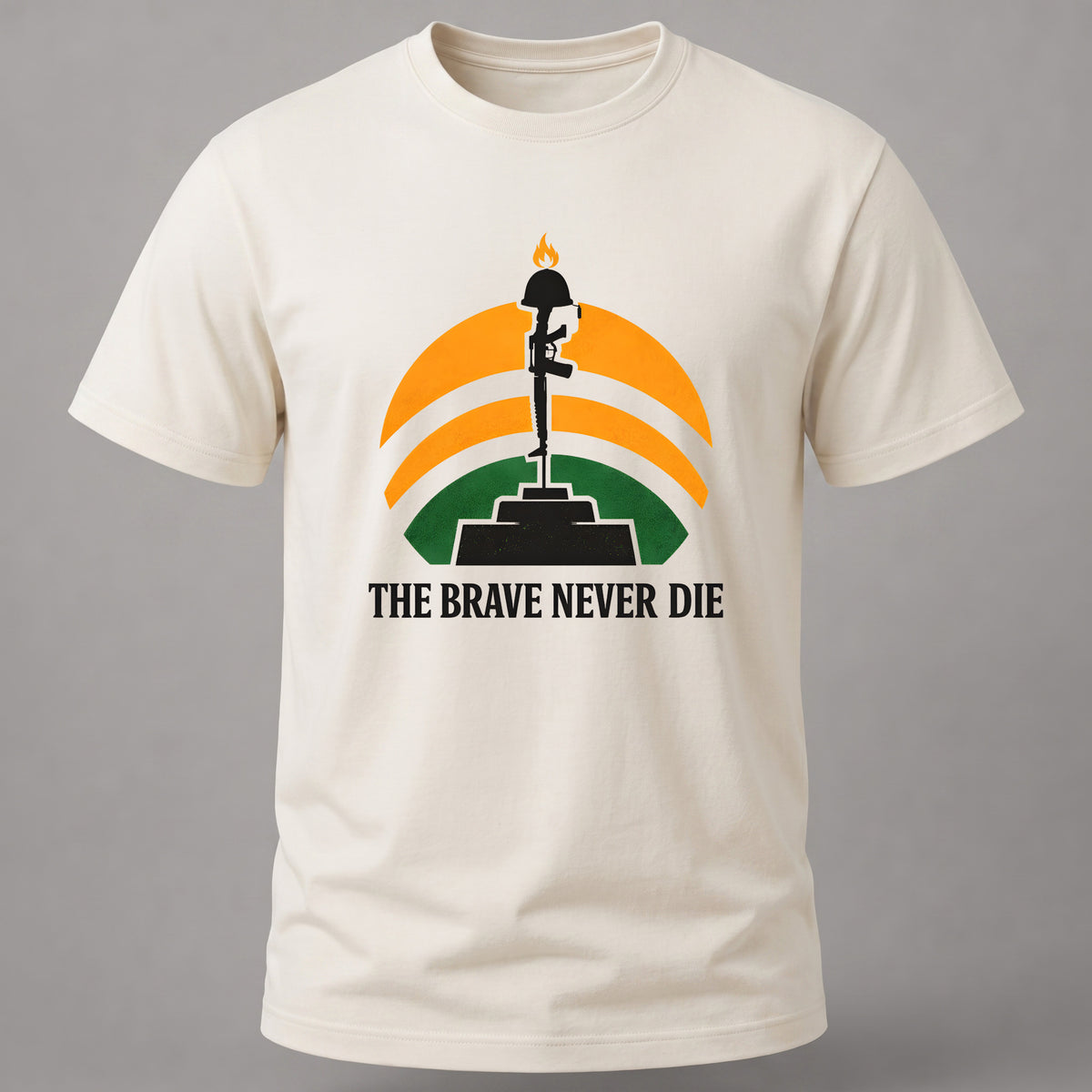 The Brave are Immortal Off White