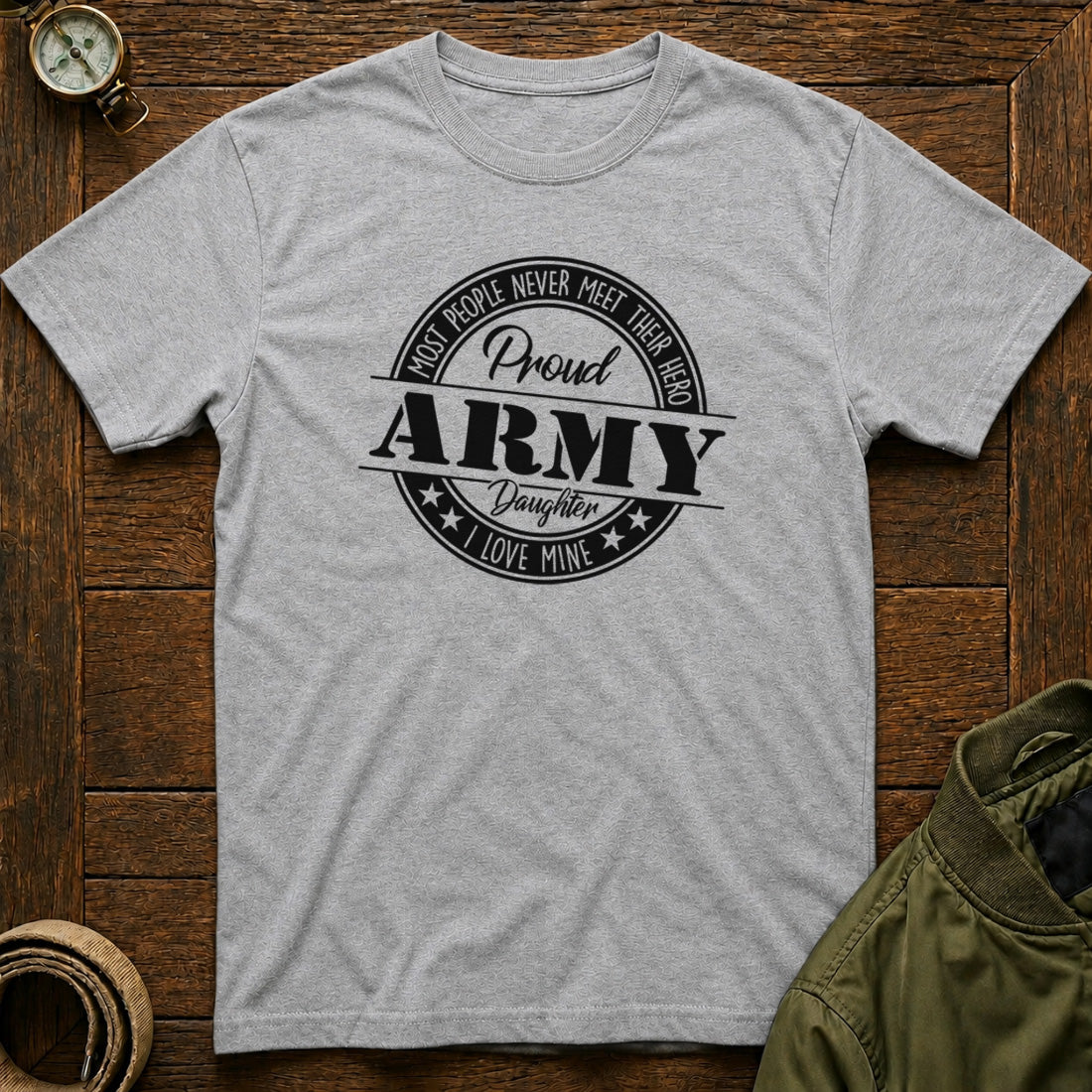 Proud Army Daughter Tee