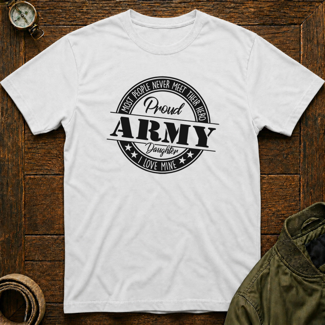 Proud Army Daughter Tee