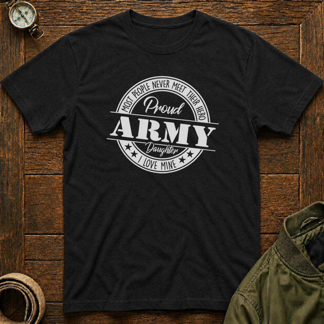 Proud Army Daughter Badge