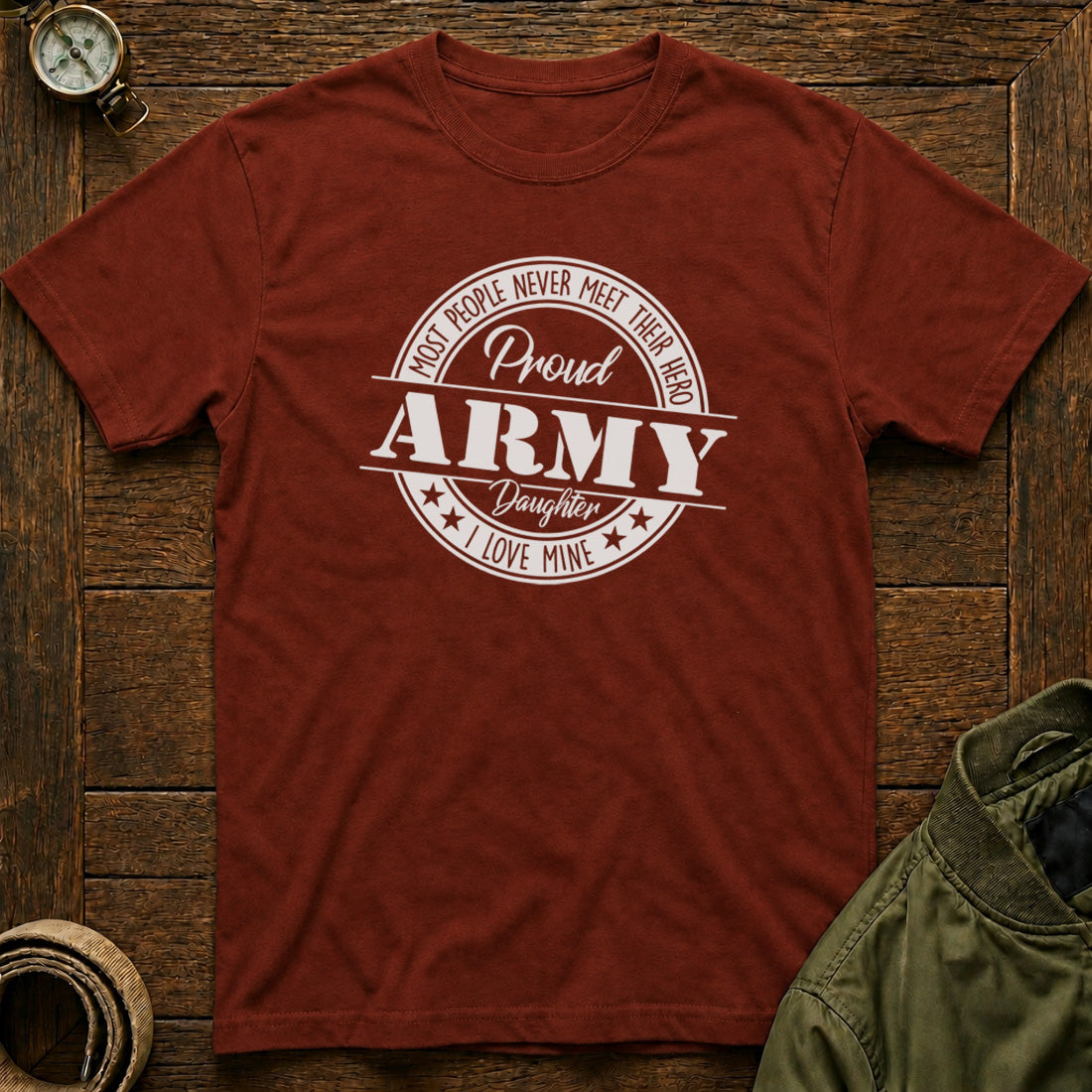 Proud Army Daughter Badge