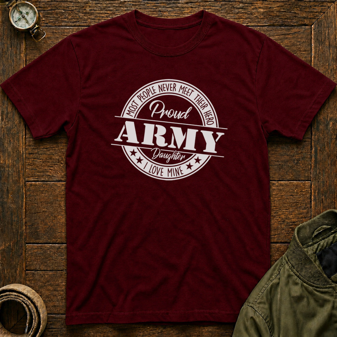Proud Army Daughter Badge