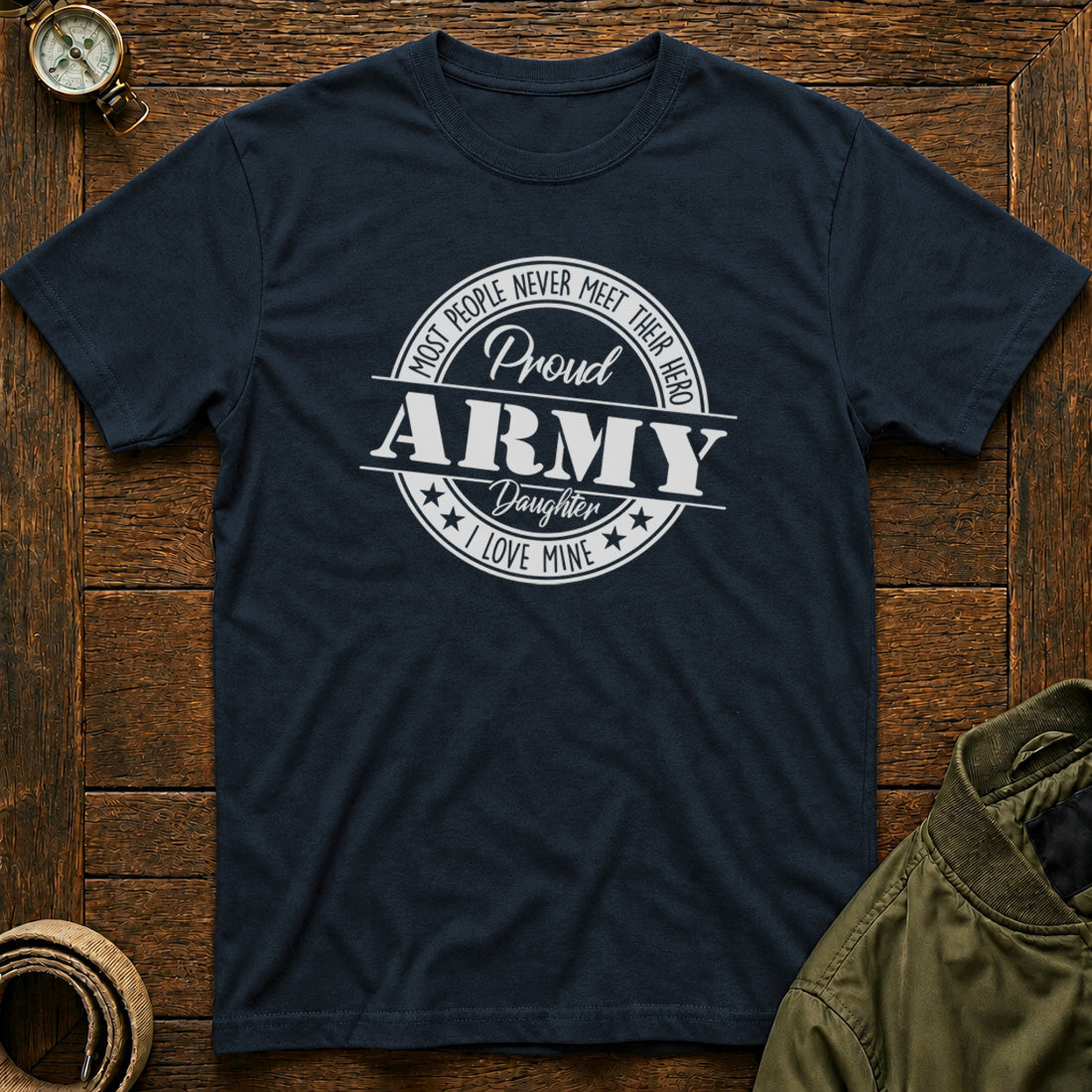 Proud Army Daughter Badge