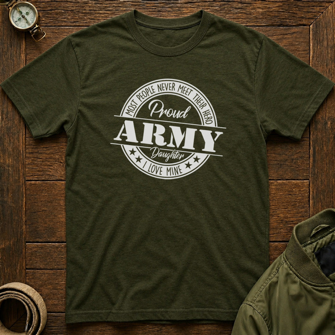 Proud Army Daughter Badge
