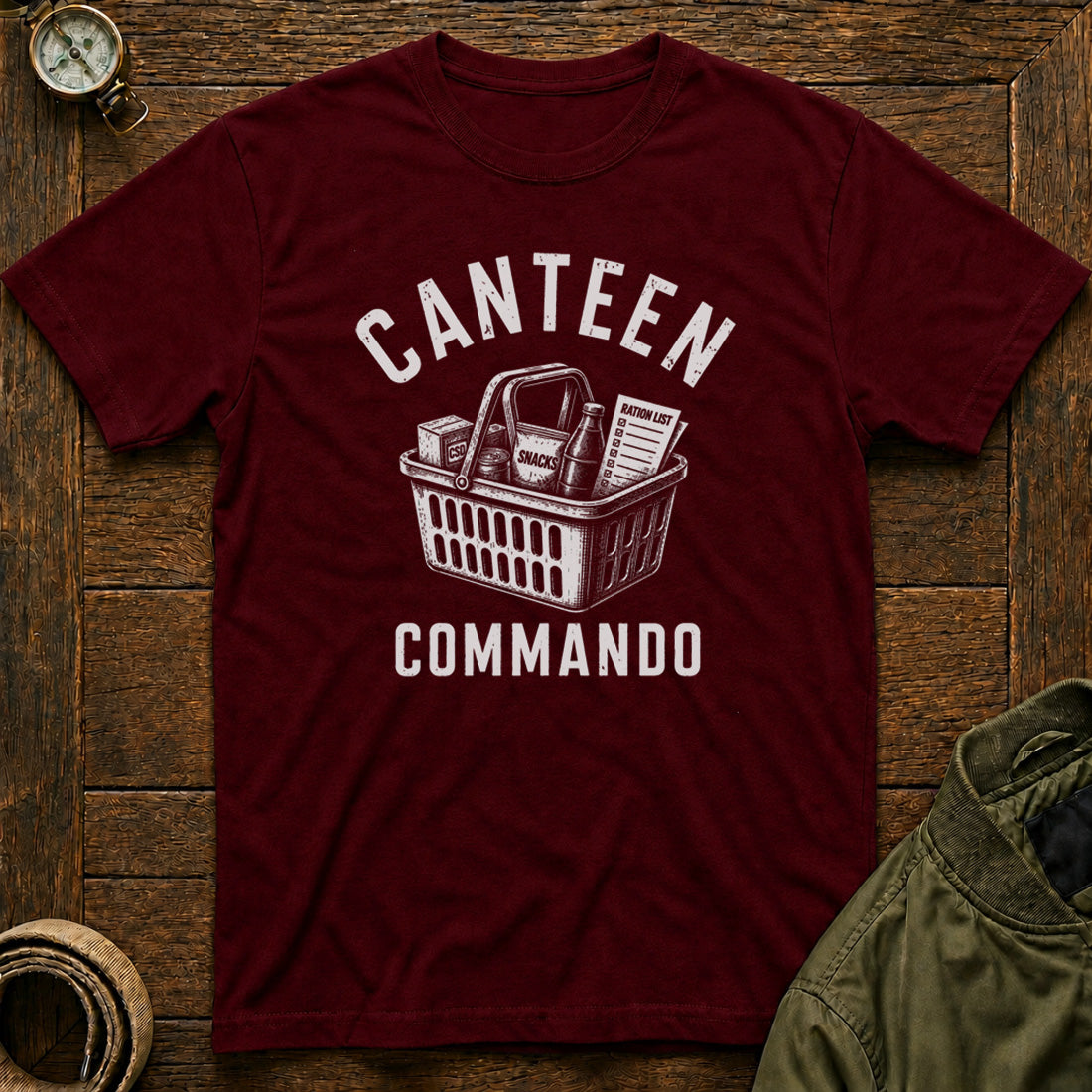 Canteen Commando Maroon