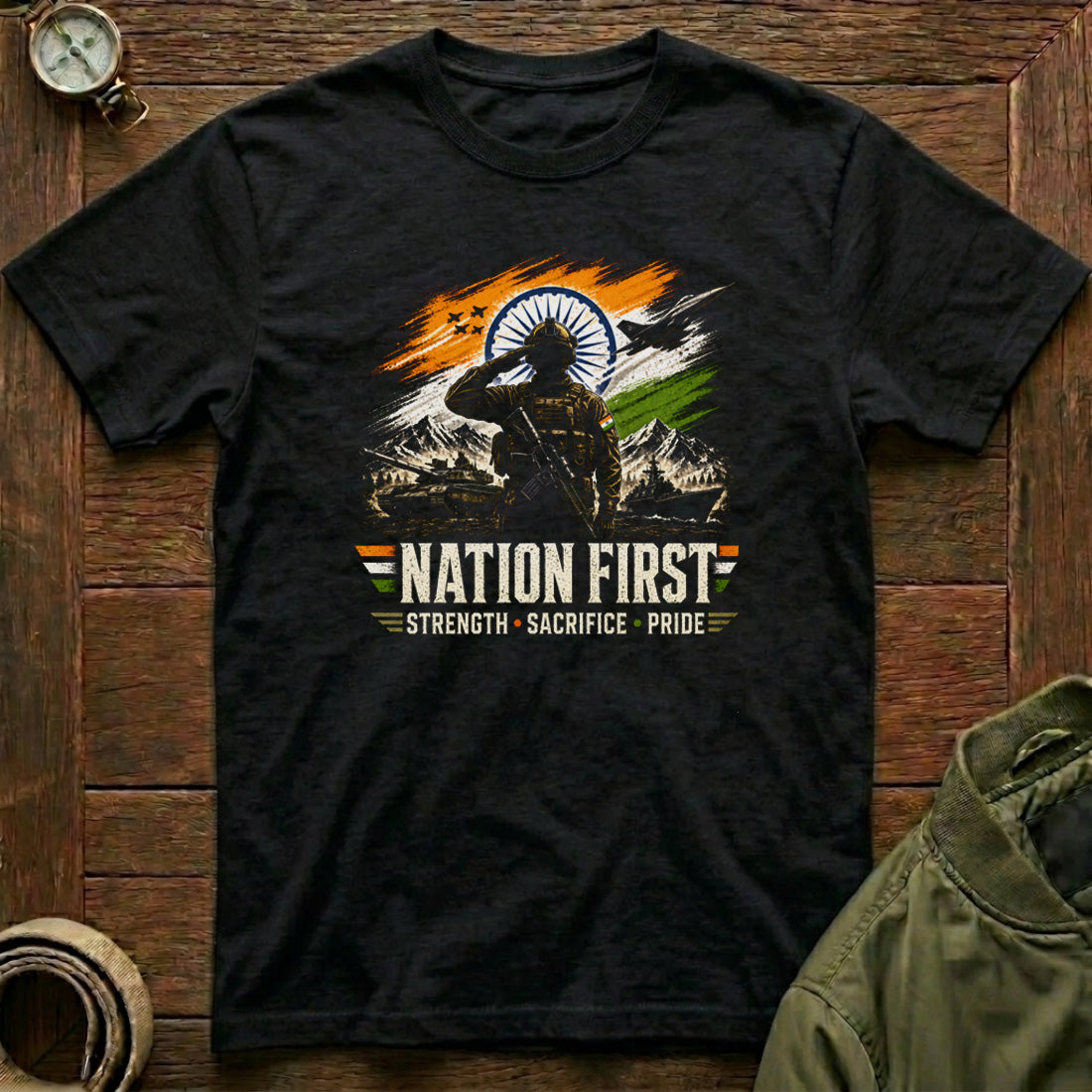 nation first t shirt bl